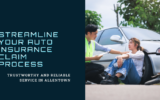 an auto insurance claim process in Allentown.