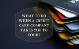 Credit Card Company Takes You to Court